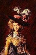 Thomas Gainsborough Ritratto painting